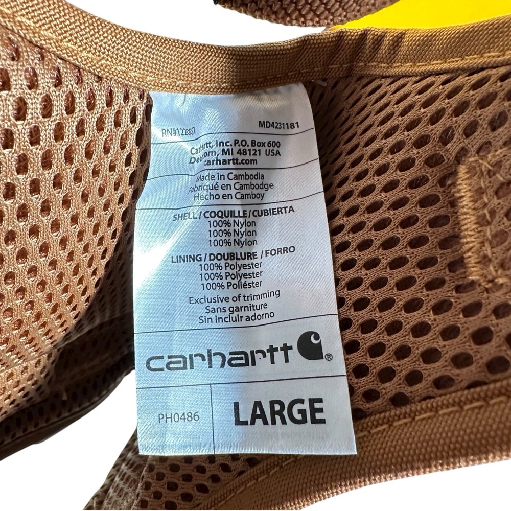 CARHARTT Nylon Duck No Pull Dog Harness (Size Large) - Picture 10 of 10